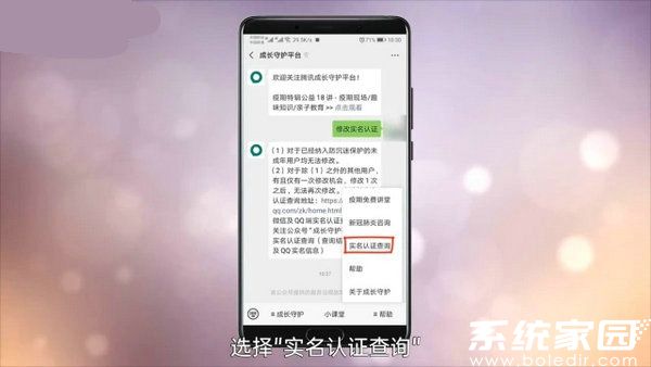 实名认证查询功能示意图