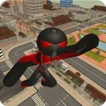 火柴人绳索英雄经典版本动作冒险v3.9.2 无敌版