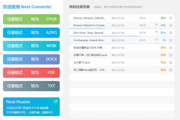 多格式支持图示