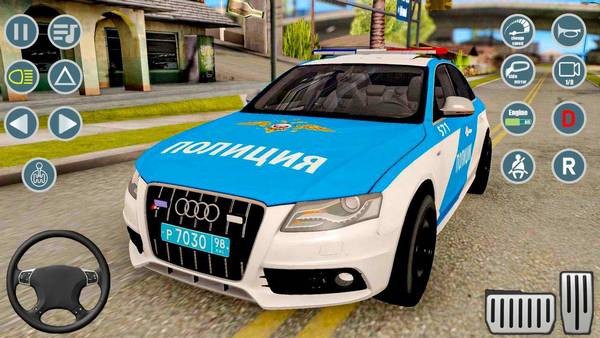 u8d85u7ea7u8b66u8f66u6a21u62df(Modern Police Car Parking 3D)